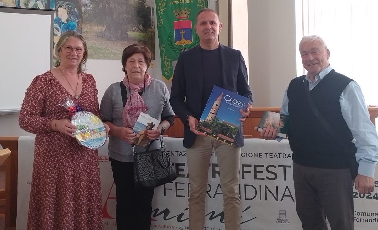 FERRANDINA ACCOGLIE LA FAMIGLIA GUSSO: UN PONTE DELLA MEMORIA CON CAORLE